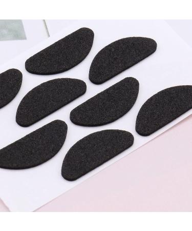 100 Pairs of Soft Sponge Nose Pads - Anti-Slip Glasses Cushions for Reading & Sunglasses - Self-Adhesive 1mm Thick Black - Buy Online on GoSupps.com