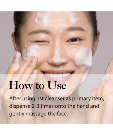 Dr.Different Zero Cleanser for Normal & Dry Skin - Hypoallergenic pH 5.5 Face Bubble Foaming Cleanser with Hyaluronic Acid and Ceramide Moisturizing and Soothing 6.76 fl.oz. - Buy Online on GoSupps.com