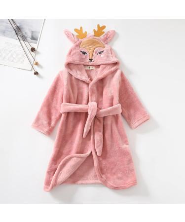 UiflQxx 3D Animal Baby Bathrobe | Super Soft Flannel Hooded Towels | Personalized Baby Gifts | Nightwear for 7-8 Years - Buy Online on GoSupps.com