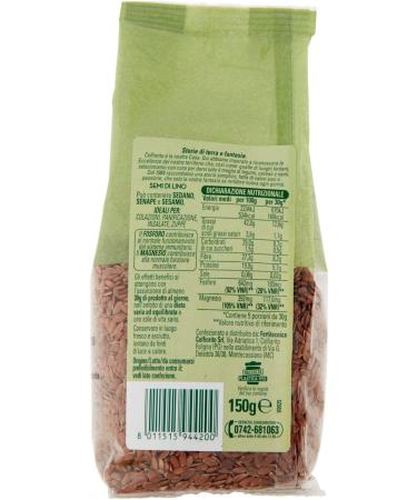 Colfiorito Flax Seeds 150 g - Buy Online on GoSupps.com