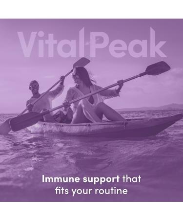 Vital Peak Elderberry Peak 600 mg - Supports Immune System & Antioxidant Protection - Black Elderberry Capsules - Sambucus Nigra Extract Supplement - Vegan Gluten Free Non-GMO - 30 Capsules - Buy Online on GoSupps.com