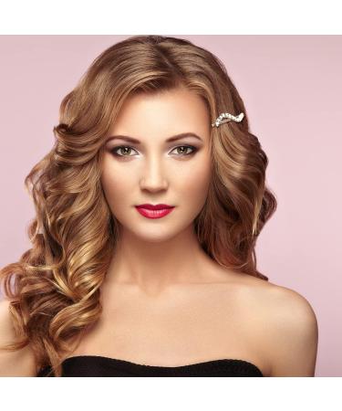 6 Pieces Rhinestone Bobby Pins Crystal Hair Pins Grips Slide Single Row Slim Diamante Rhinestone Bobby Pin for Brides Girls Barrettes Styling - Buy Online on GoSupps.com