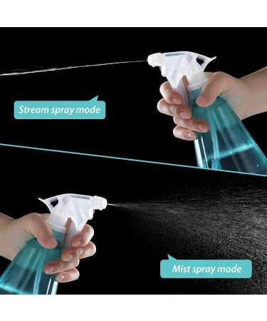 Pack of 5 17 oz Adjustable Spray Bottles - Multi-color | BPA Free, Leak Proof - Ideal for Cleaning, Gardening, Pets, Plants, and Hair Misting - Buy Online on GoSupps.com