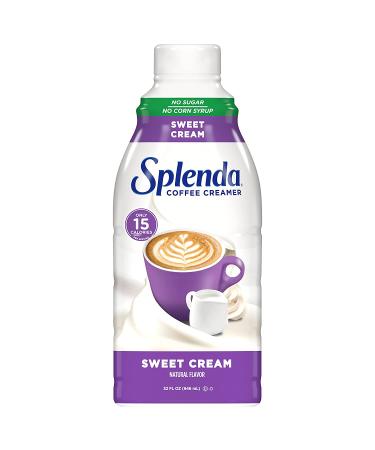 SPLENDA Sugar-Free Sweet Cream Coffee Creamer 32 Fl Oz - Low Calorie & Delicious (Pack of 1) - Buy Online on GoSupps.com
