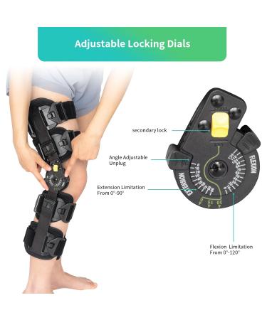 OA Unloader ROM Knee Brace Support for Arthritis Relief | Enhance Sports Performance | Dual Side Stabilizers for Men & Women - Buy Online on GoSupps.com
