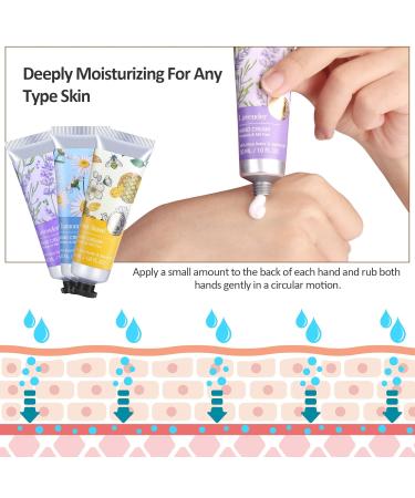 SUPERSUN Hand Cream Gift Set | Shea Butter Lotion for Dry Hands | Mini Travel Size | Perfect Stocking Stuffers & Teacher Appreciation Gifts - Buy Online on GoSupps.com