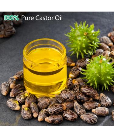 100% Pure Natural Jamaican Black Castor Oil - 60ml Organic Cold Pressed Essential Oil in Glass Bottle | Unrefined Anti-Aging & Massage Oil - Buy Online on GoSupps.com
