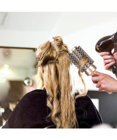 Sndyi Hair Clamps - 6 Non-Slip Hair Clips for Cutting & Styling Ideal for Thick & Thin Hair (2 Apricot & 2 Orange) - Buy Online on GoSupps.com