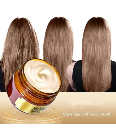 Browsluv Silk & Gloss Hair Straightening Cream Silk & Gloss Hair Straightening Cream Hair Mask Protein Correcting Hair Straightening Cream for Dry Damaged Hair (3pcs) - Buy Online on GoSupps.com