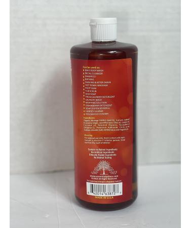 Organic Moringa and Turmeric Castile Soap - 32oz | Essential Vegetable Base - Buy Online on GoSupps.com