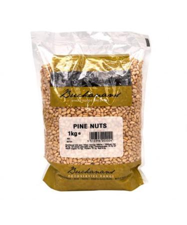 Pine Nuts 1kg. Buchanans. A delicate sweet and nutty flavor that complements many recipes. Commonly used for pesto-making salad topping as well as in pasta meals and in stir-fries.