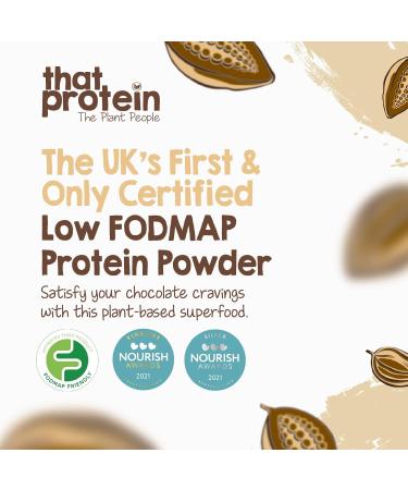 Vegan Chocolate Protein Powder - Gluten Free & Low FODMAP Brown Rice Blend | 250g Plant Based Protein for Energy & Immune Support - Buy Online on GoSupps.com