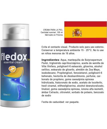 Fledox Lot de 2 cr mes 200 ml (2 x 100 ml) - Buy Online on GoSupps.com