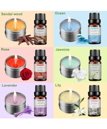 Haccah Complete Candle Making Kit - DIY Arts and Crafts Supplies for Adults & Kids | Wax, Wicks, Scents, Dyes, Melting Pot & Candle Tins - Buy Online on GoSupps.com