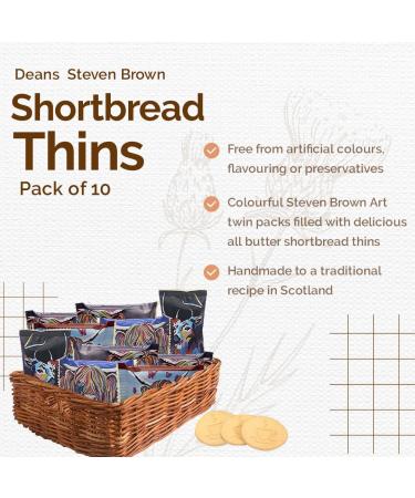 Hattie's Gifts Luxury Biscuits Gift Set - 22 Piece Assorted Shortbread and Individually Wrapped Biscuits - Ideal Luxury Gift Hamper - Buy Online on GoSupps.com