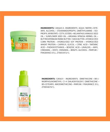 Garnier Fructis Kit Cheveux Lissant La k ratine avec Shampoing 200ml + Apr s-Shampoing 200ml + Masque 370ml + S rum Protecteur Thermique 50ml pour Cheveux Secs Ternes et Cr pus - Lot de 4 - Buy Online on GoSupps.com