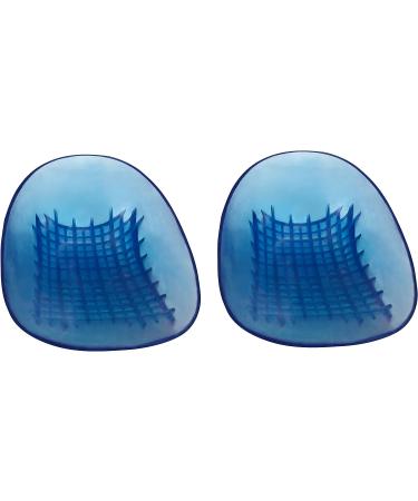 KidSole Full Coverage Shock Absorbing Heel Cups for Kids with Sensitive Heels, Spurs & Plantar Fasciitis - Deep Heel with Raised Sides (Blue, Sizes 2-7) - Buy Online on GoSupps.com