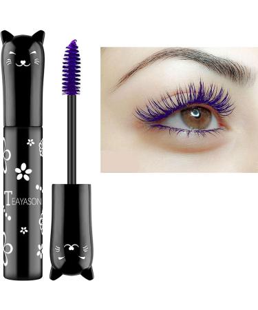 Cat Eye French Extreme Length Mascara Eyes Voluminous Makeup 6 Colors Waterproof Fast Dry Eyelashes Curling Lengthening Dermatologist & Ophthalmologist Tested Paraben & Greatideal - Buy Online on GoSupps.com