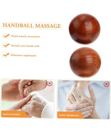 Shop Tovinanna Wooden Massage Balls | Handball Fitness Equipment & Foot Roller - Effective Stress Relief - Buy Online on GoSupps.com