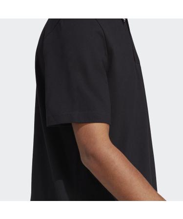 Buy Adidas Male Adult Essentials Piqu Polo Shirt - Black Short Sleeve Size L | International Shipping Available - Buy Online on GoSupps.com
