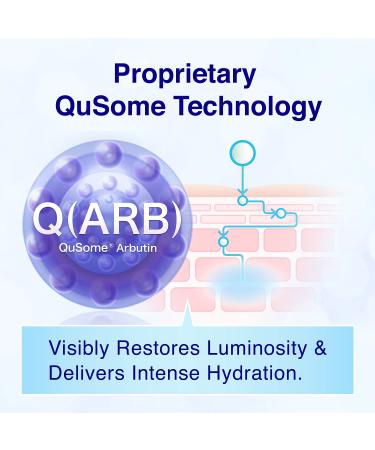 QuSome PowerBright 15ml | Natural Arbutin Serum for Smooth Skin - International Shipping - Buy Online on GoSupps.com