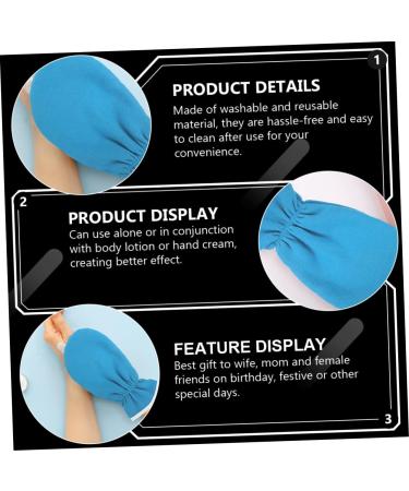 FRCOLOR 3 Pairs Maintenance Essential Oil Gloves Hand Wax Gloves Warmer Hand Care Mittens Paraffin Wax Hand Liners Paraffin Wax Gloves Paraffin Baths Gloves Hot Wax Bath Bag Spa Flannel - Buy Online on GoSupps.com