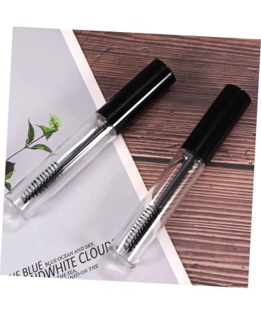 VINTORKY 16pcs Mascara Tube Lip Gloss Containers Eyelash Cream Bottle Portable Mascara Bottle Plastic Black - Buy Online on GoSupps.com