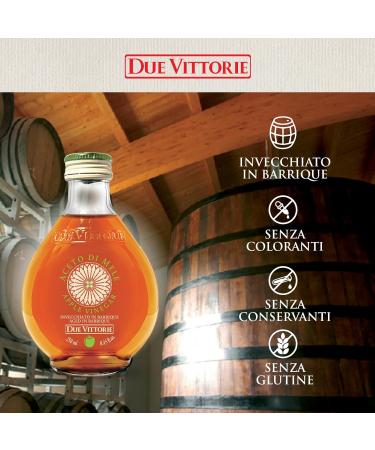 Apple Vinegar Aged in Barrel Due Vittorie 250ml - Buy Online on GoSupps.com