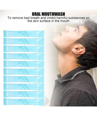 10 Pack Travel Mouthwash | Fresh Breath & Dental Care | Portable Oral Care Solution - Buy Online on GoSupps.com
