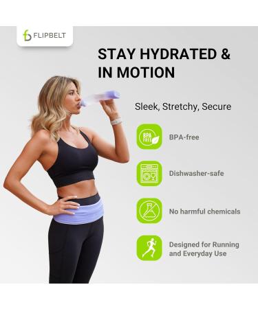 Buy FlipBelt Arc Water Bottle - Evergreen - 11oz | Ideal for Active Lifestyle | International Shipping - Buy Online on GoSupps.com