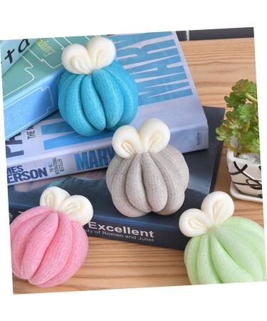 Beavorty 4 Pcs Bath Ball & Shower Brush Set | Bubble Making Bath Accessories & Tools for Ultimate Relaxation - Buy Online on GoSupps.com