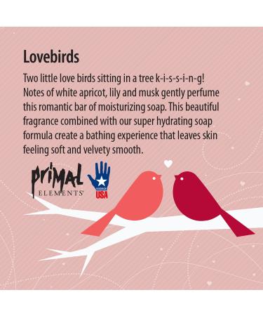 Primal Elements Love Birds Loaf Soap - 5.5 lb | Buy Internationally | Eco-Friendly & Luxurious Bath Product - Buy Online on GoSupps.com