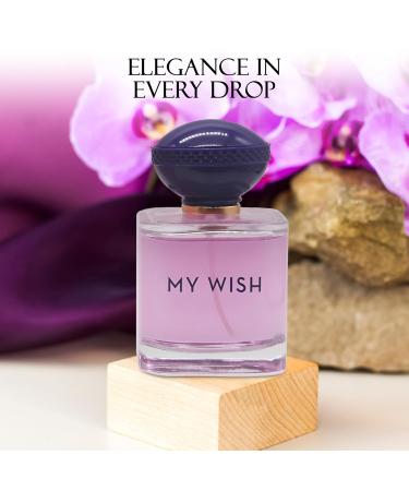 My Wish Women Perfume Long Lating Eau De Parfum Fresh And Trendy Natural Spray Fragrance For Effortless Chic 3.4 Fl Oz For Daily Used My Wish 3.4 Fl Oz (Pack of 1) - Buy Online on GoSupps.com