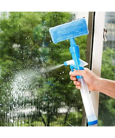 Glass Wiper - Double-Sided Window Scraper Cleaner Glass Cleaner Wiper Windshield Cleaner Brush for Window Shower Floor Car Home/Office Glass - Buy Online on GoSupps.com