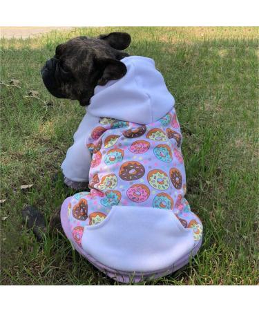 Miaododo Dog Hooded Sweaters - Warm Chihuahua Clothing for Small & Medium Pets | Violet (M) - Stylish & Functional - Buy Online on GoSupps.com