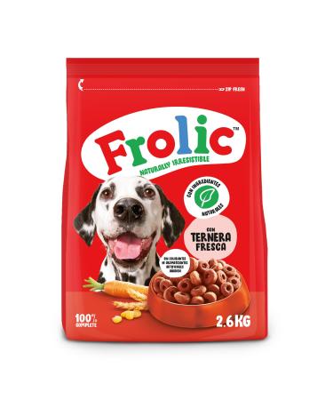 Frolic Semi-Wet Adult Dog Food Beef Flavor, 2.6 kg Bag