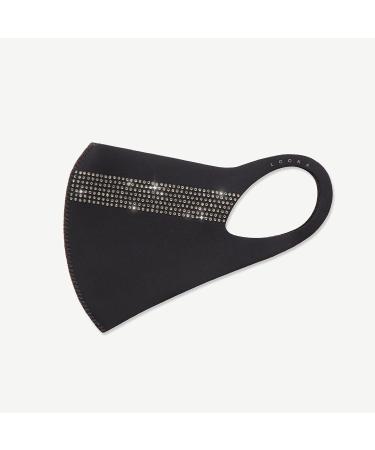 LOOKA Protective Fashion Crystal Mask - Washable & Reusable | Comfortable AG Astro Black (Small Medium) | International Shipping Available - Buy Online on GoSupps.com