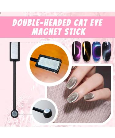 6pcs RoseFlower Nail Magnet Tool Set for DIY 3D Cat Eye Gel Polish Nail Art - Salon Quality Magnetic Stick Pen for Women Nails - Ideal for Studio and Home Use - Buy Online on GoSupps.com