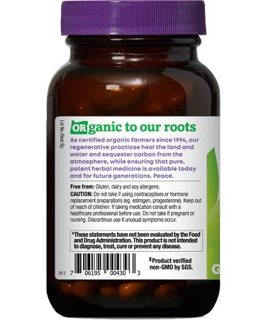 Oregon's Wild Harvest Black Cohosh Organic Herbal Supplement - 90 Count - Buy Online on GoSupps.com