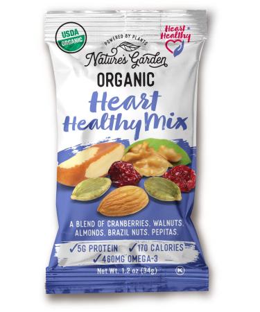 Nature's Garden Organic Trail Mix Snack Packs - 28.8 oz (24 Servings) - Healthy Snack Option - Buy Online on GoSupps.com