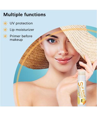 Shop SPF 30 Lip Balm Set - 3 Pcs Hydrating Flavored Lip Balm with Vitamin E & Aloe Vera for Women & Girls - International Shipping Available - Buy Online on GoSupps.com