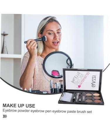 MAGICLULU 7 Sets Eyebrow Powder Set Lady Cosmetic Lady Eyebrow Powder Eyebrow Pencil Eyebrow Stickers - Buy Online on GoSupps.com