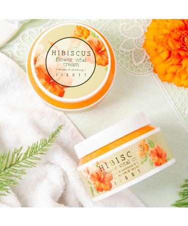 Hibiscus Flower Vital Cream 3.38 FL OZ - Rejuvenating Skin Care | International Shipping Available - Buy Online on GoSupps.com