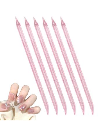 AEZON Nail Stick Cuticle Pusher Bulk | Colorful Nail Cuticle Pusher - Cuticle Tools Portable Nail Sticks for Makeup Beginners