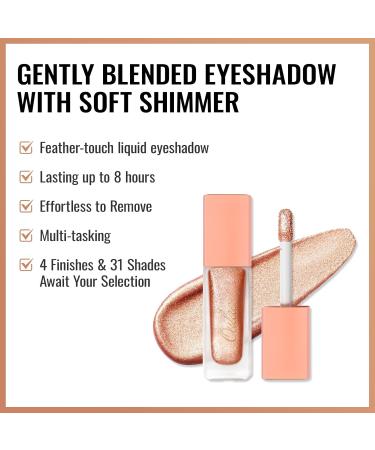 Oulac Liquid Glitter Eyeshadow - Metallic Gold Eyeshadow Sparkly Gold Eyeliner Liquid Shimmer Eyeshadow & Eyeliner Blendable Eye Make-up Crease Resistant Vegan 5.4g Sahara Gold (O10) - Buy Online on GoSupps.com