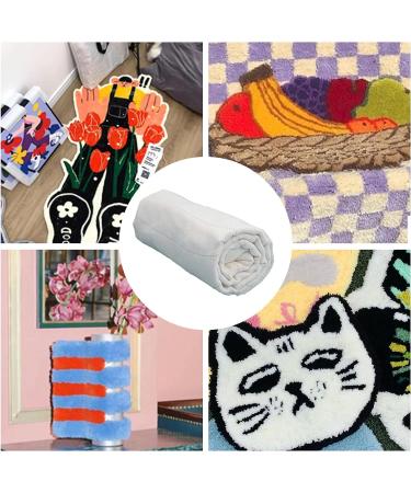 59x39.4inch Tufting Cloth Monk Fabric with Marked Lines - Punch Needle Tufting Gun White | Shop Now - Buy Online on GoSupps.com