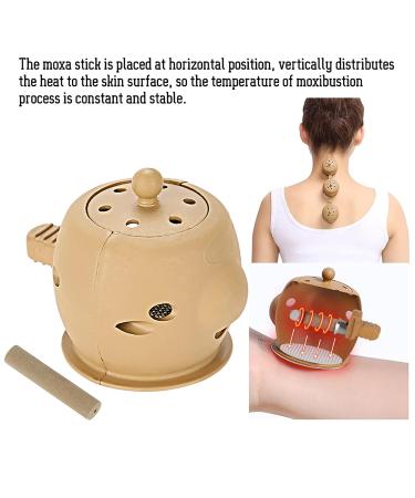 Buy Moxibustion Therapy Box - Reusable Self-Adhesive Moxa Bruner Stick for Acupuncture Relief | International Shipping Available - Buy Online on GoSupps.com