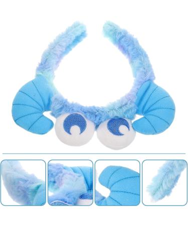 minkissy Horn Headband Plush Ox Horn Headband Cute Funny Headwear Cartoon Animal Horn Hair Hoop with Eyes Hairband for Halloween Dress Up Headbands - Buy Online on GoSupps.com