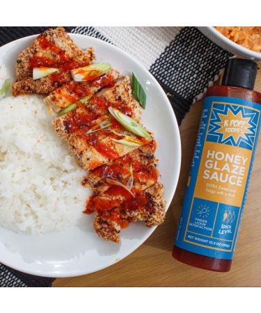 KPOP Foods K-TOWN Korean BBQ Sauce Set - Kimchi Spicy Mayo, XXX BBQ Hot Sauce, Honey Glaze Wing Sauce with Real Gochujang Chili Paste - Buy Online on GoSupps.com