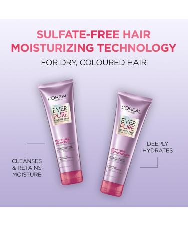 L Or al Paris EverPure Moisture Sulfate Free Shampoo for Color-Treated Hair with Rosemary | 8.5 Fl Oz - Best Hair Care Solution - Buy Online on GoSupps.com
